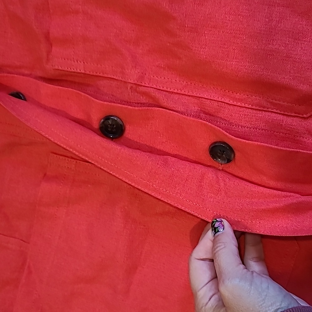 Banana Republic linen blend skirt​ - Picture 2 of 6